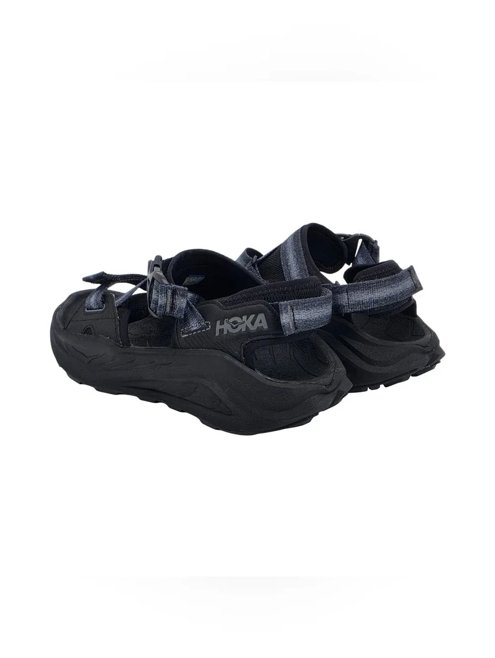 Hoka Infini Hike TC Sandals Women's 9.5 Black EUC